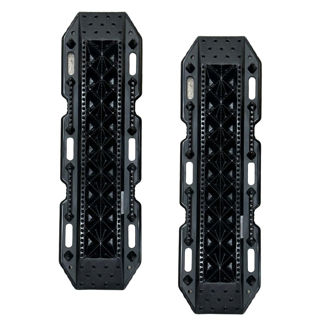 Amazon.com: Maxsa 20333-BK Heavy-Duty Escaper Buddy Traction Mats